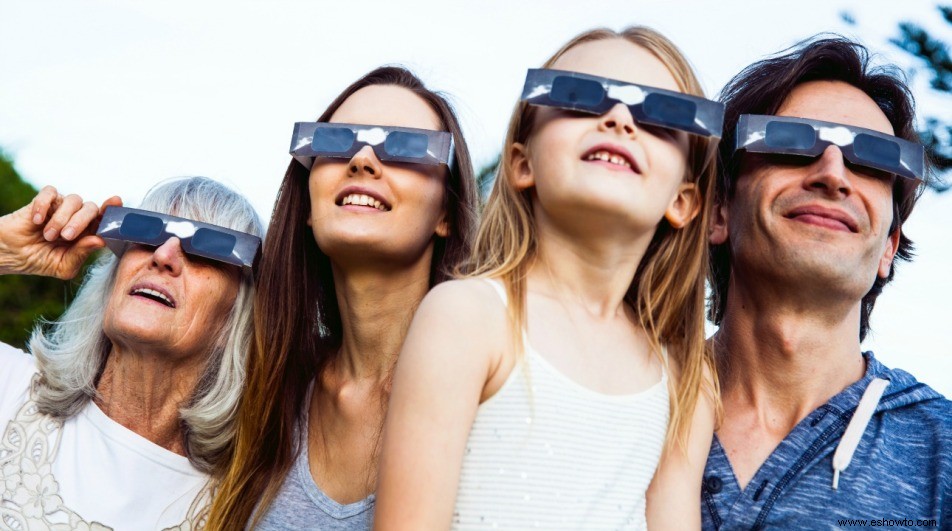Cómo proteger sus ojos durante el eclipse solar del 21 de agosto 