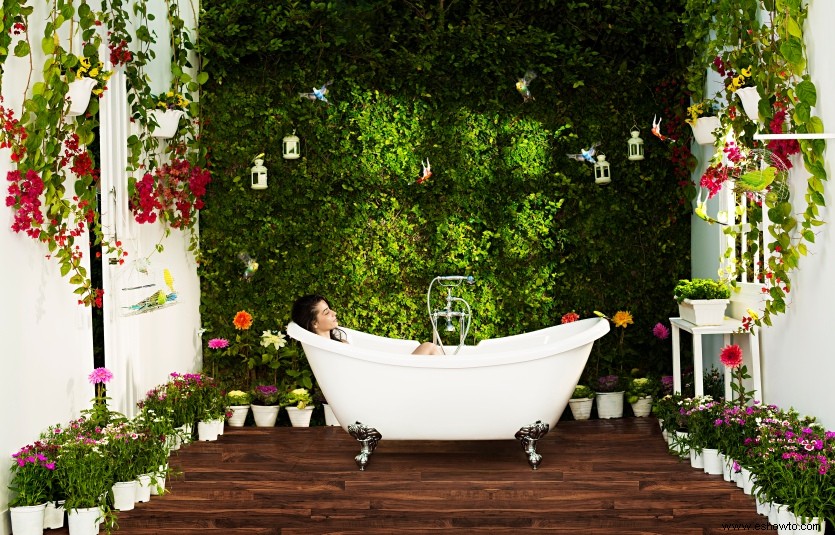 10 plantas de baño que alegrarán tu espacio y purificarán el aire 