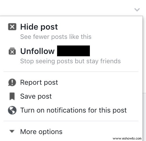 Cómo ocultar las publicaciones molestas de tus amigos de Facebook 