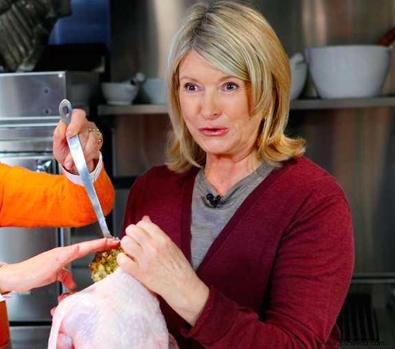 Incluso Martha Stewart tiene una desastrosa historia de anfitriona de Acción de Gracias 