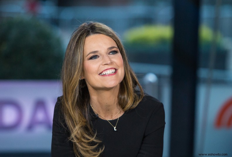 La celebración del cumpleaños de Savannah Guthrie fue la más dulce, literalmente 