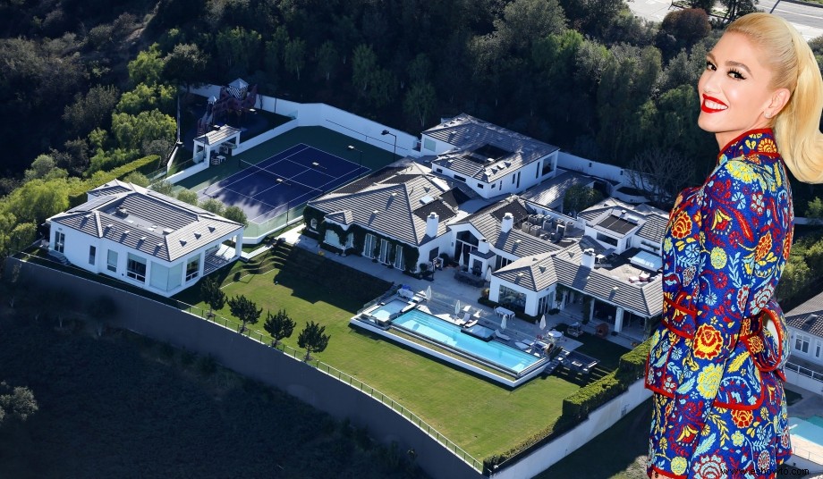 La mansión de $ 35 millones de Gwen Stefani es tan brillante y elaborada como su estilo 