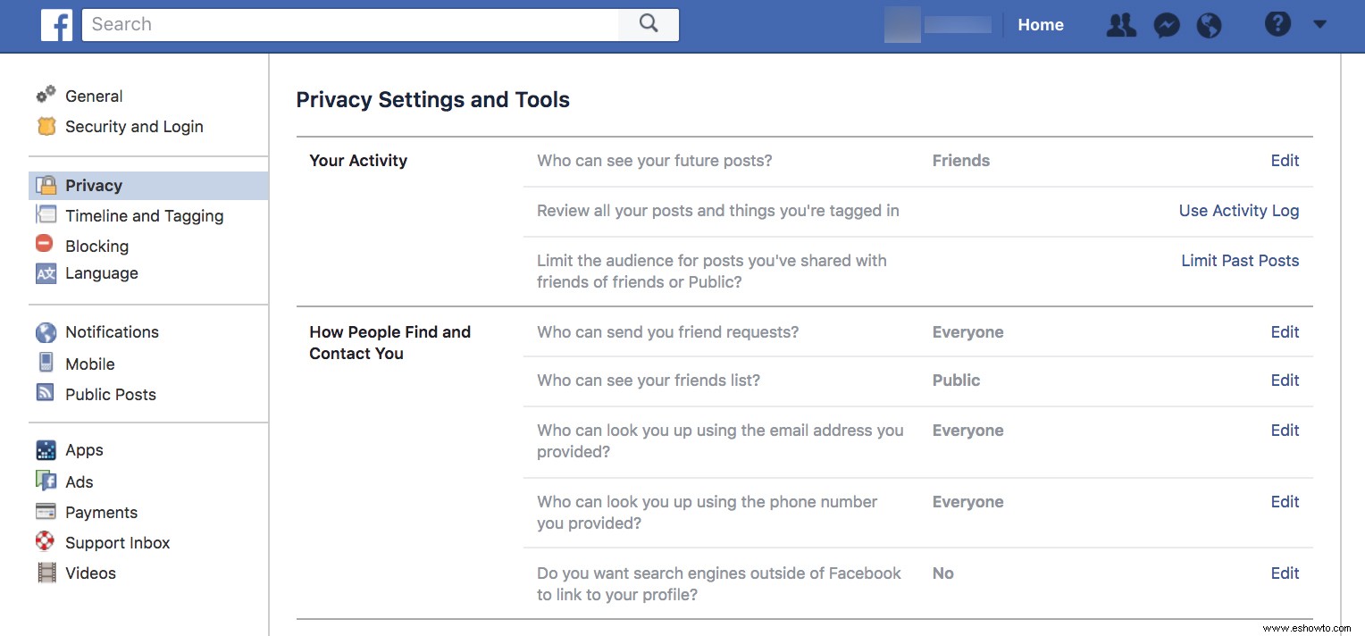 Verifique su configuración de privacidad:los extraños pueden encontrar información personal en su Facebook 