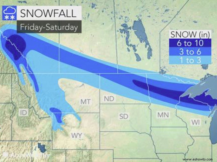 Llega más nieve justo a tiempo para los viajes de Pascua 