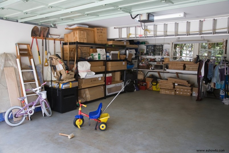 4 pasos simples para obtener el garaje organizado de sus sueños 