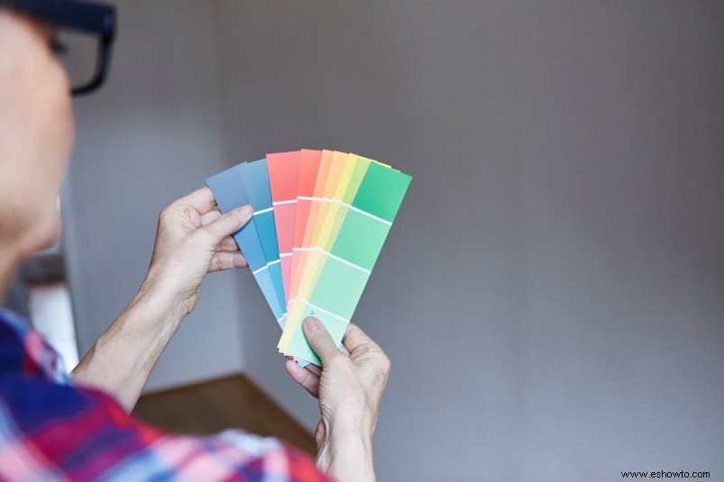 Los 6 pasos para elegir el color de pintura adecuado 