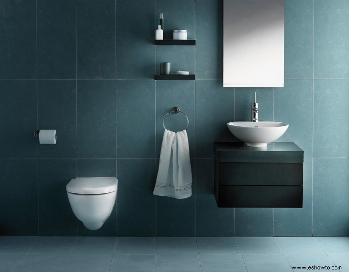 6 colores clásicos para pintar el baño 