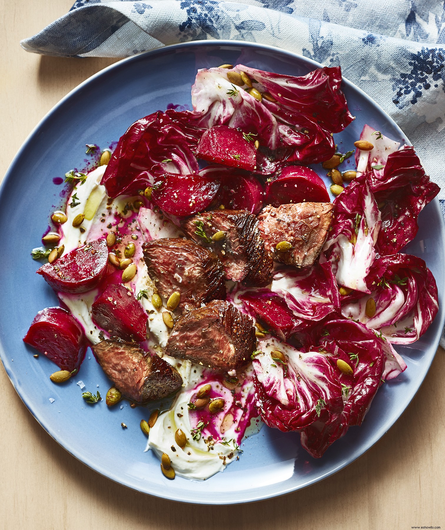 Ensalada De Bistec Y Remolacha 