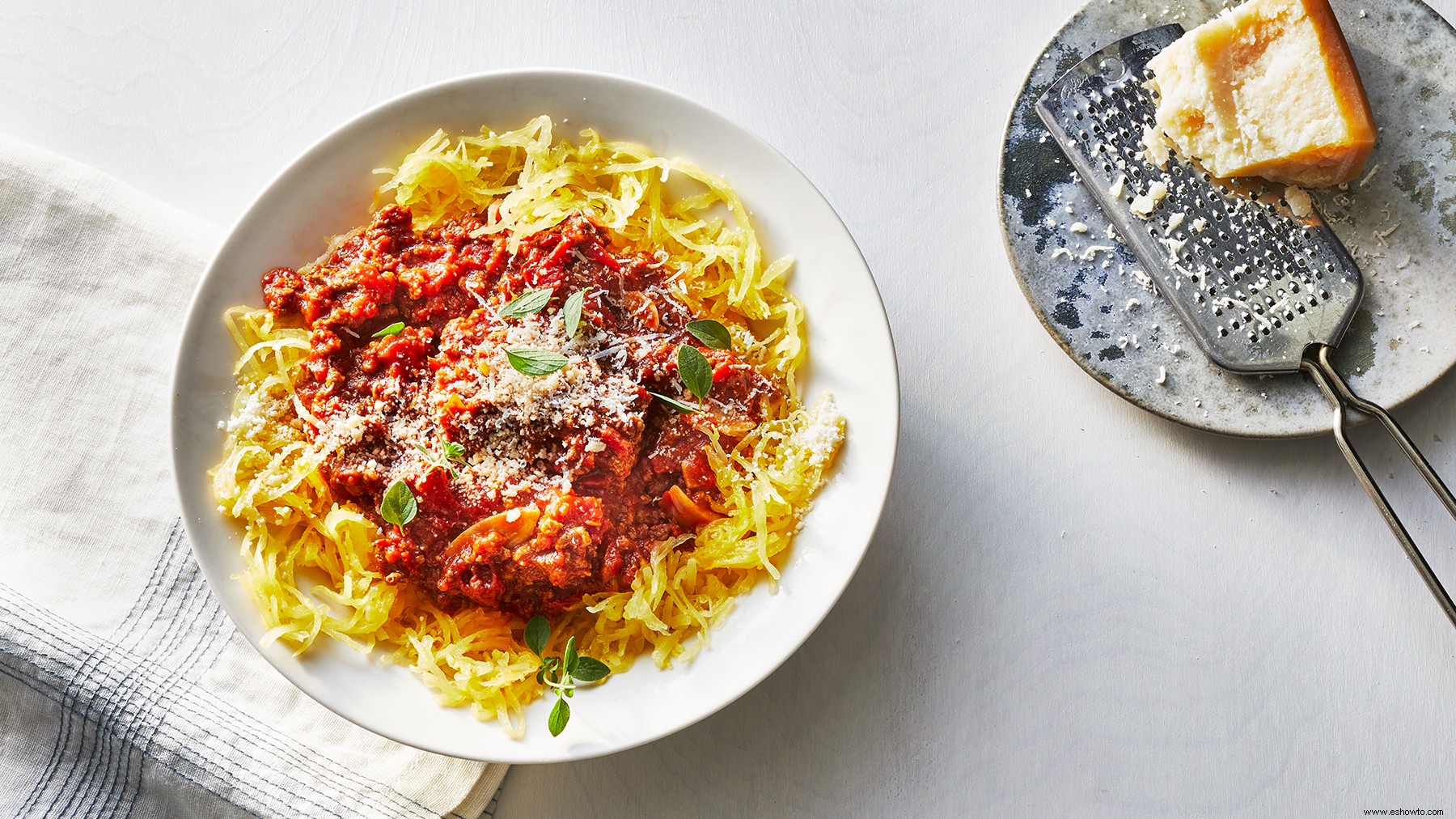 Ragù De Olla De Cocción Lenta Con Calabaza Espagueti 