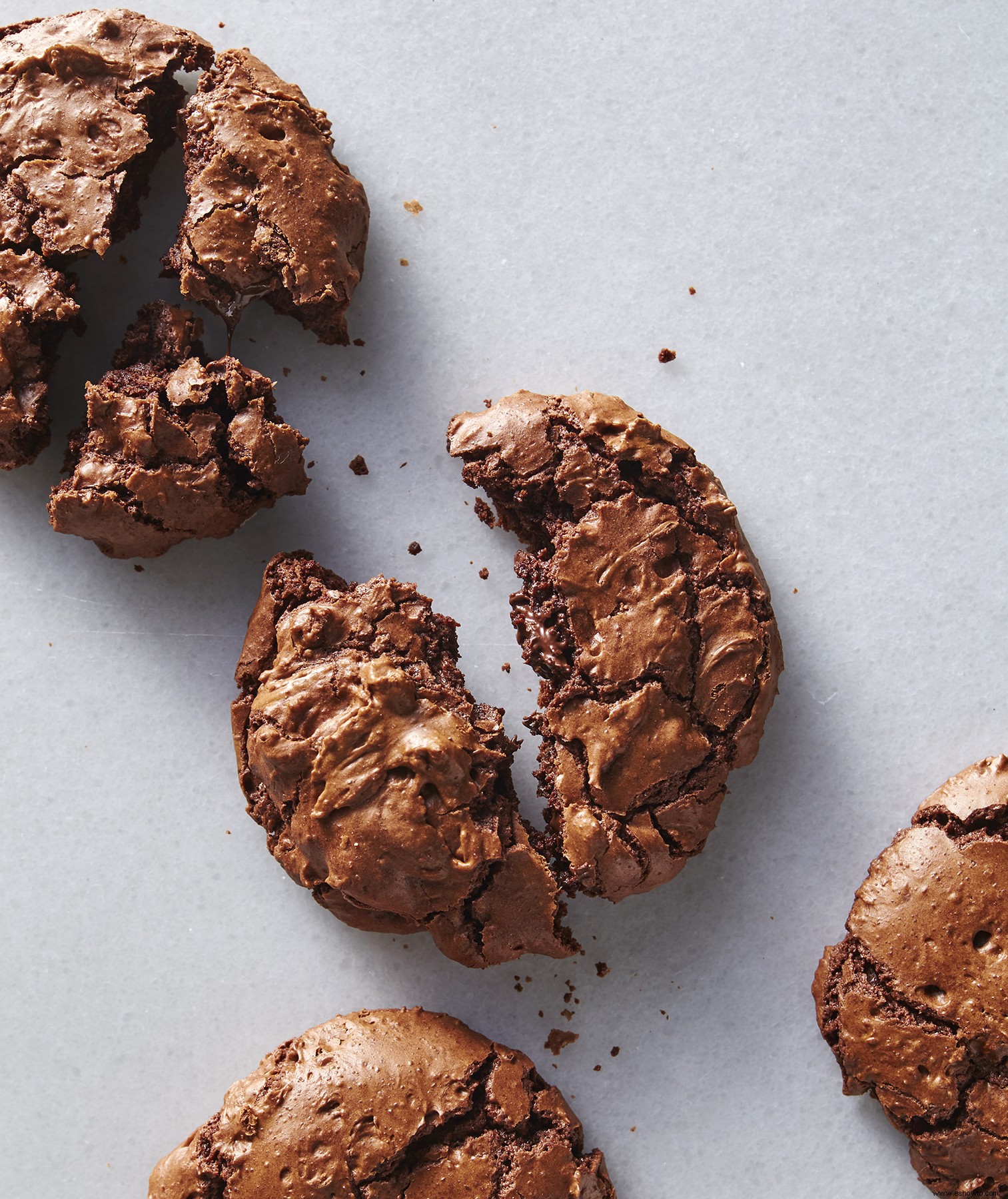 Galletas Triples De Chocolate 