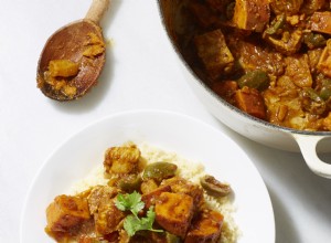 Tagine de boniato y pavo 