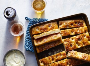 Focaccia de Pretzel con Salsa de Queso: Receta Crujiente e Irresistible para Fiestas