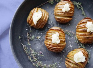 Acabo de aprender a hacer mini papas Hasselback y oficialmente las sirvo con todo 