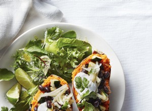 Camotes Rellenos de Calabacín y Frijoles Negros: Receta Saludable en 20 Minutos