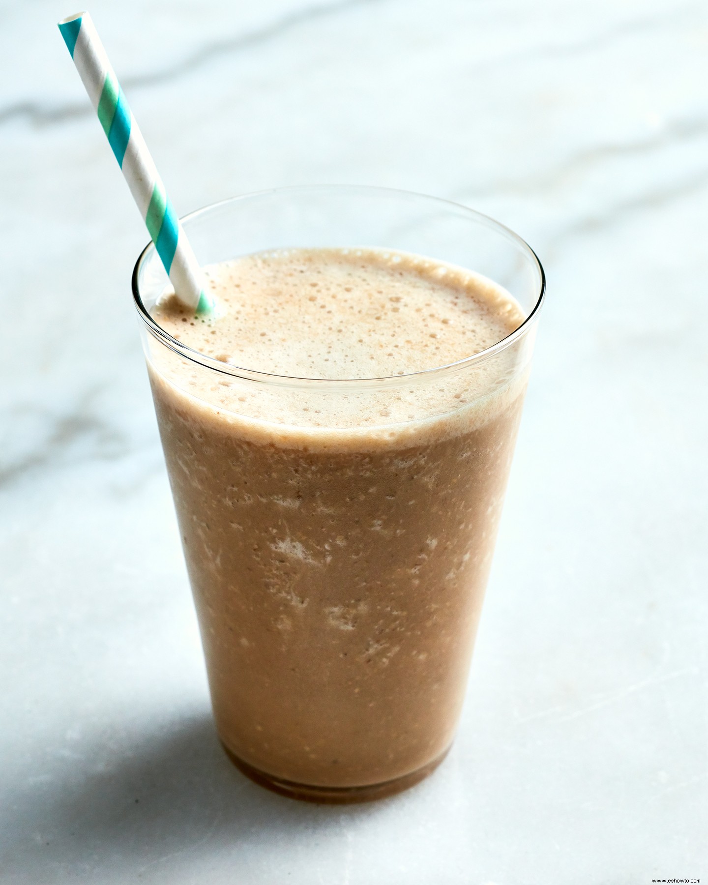 Batido de café, avena y arce 