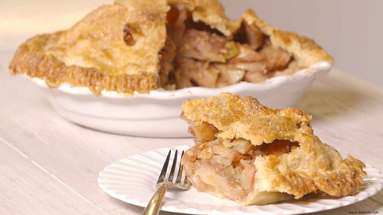 La mejor receta de pastel de manzana a la antigua para el otoño 