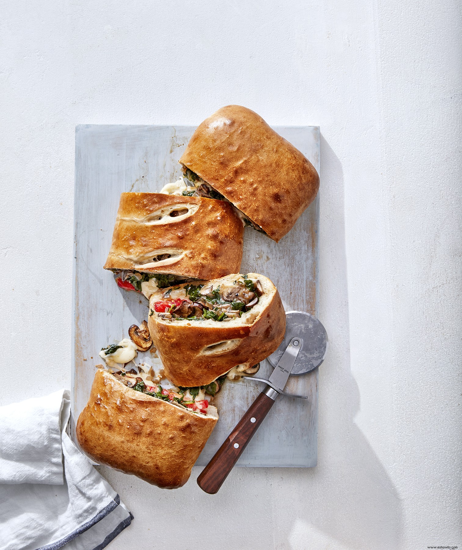 Stromboli vegetariano 