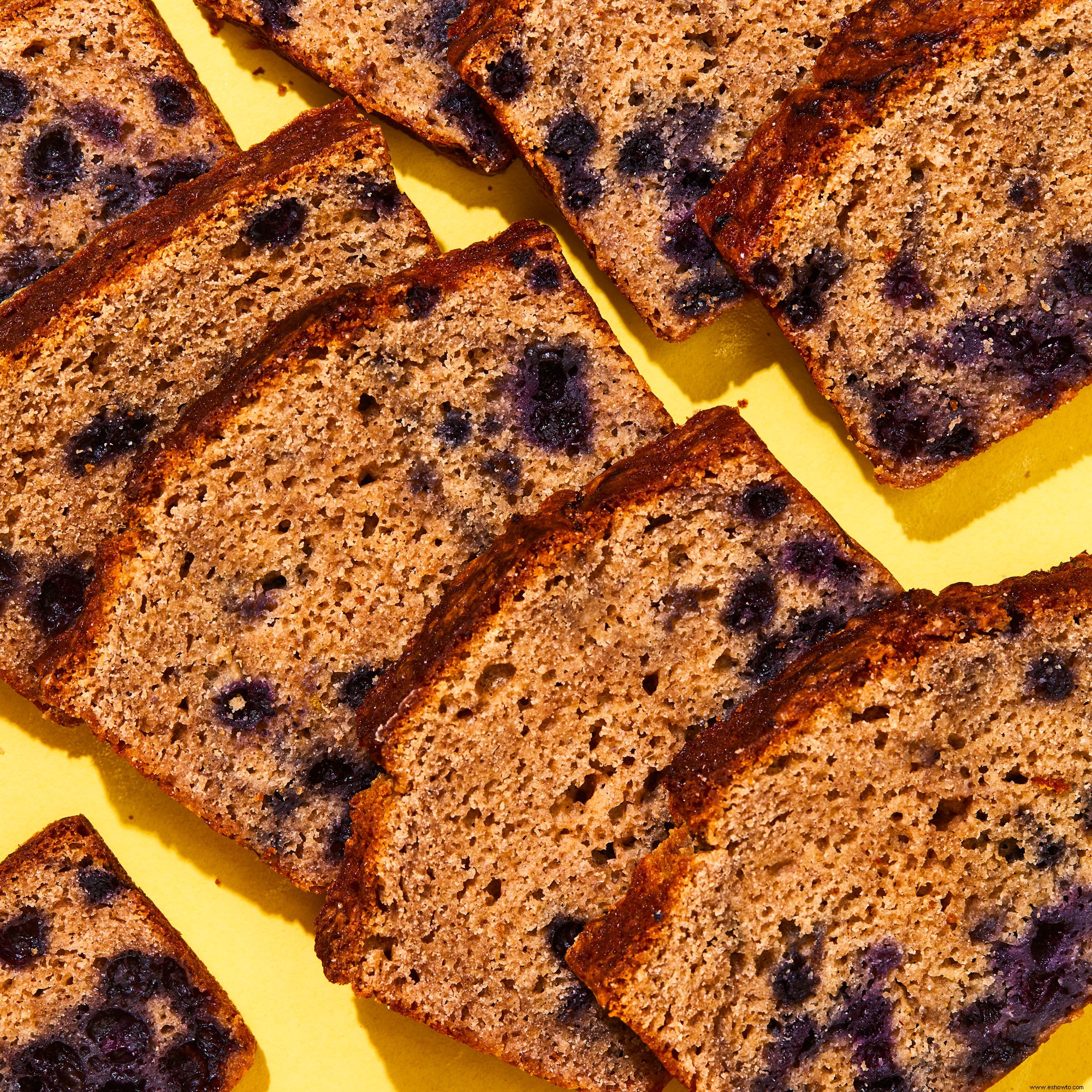 Pan de arándanos silvestres y chai 