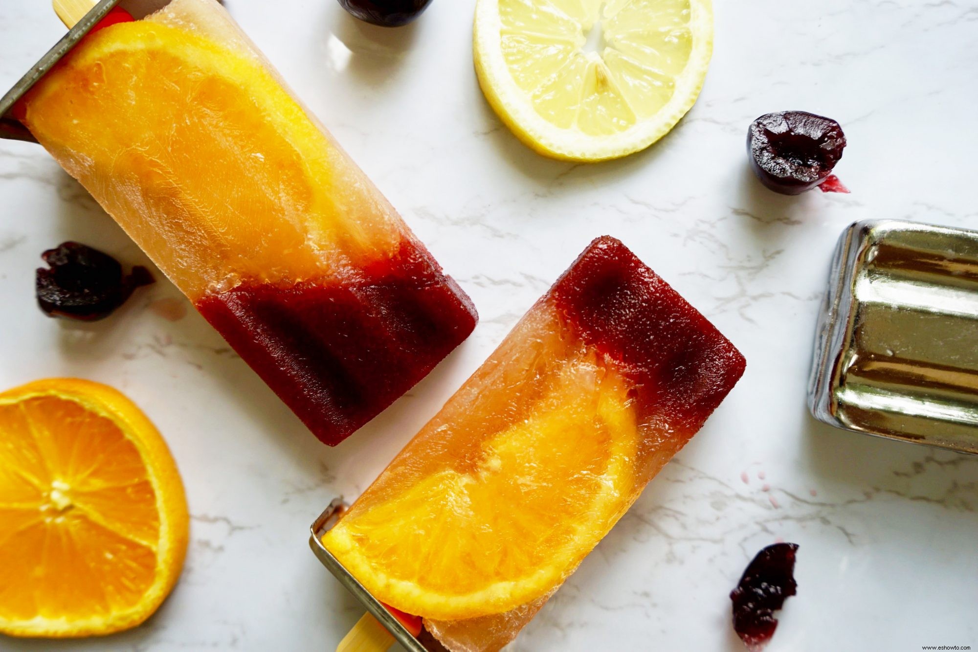 Confía en nosotros, estas paletas heladas de Amaretto y borrachas saben incluso mejor de lo que parecen 