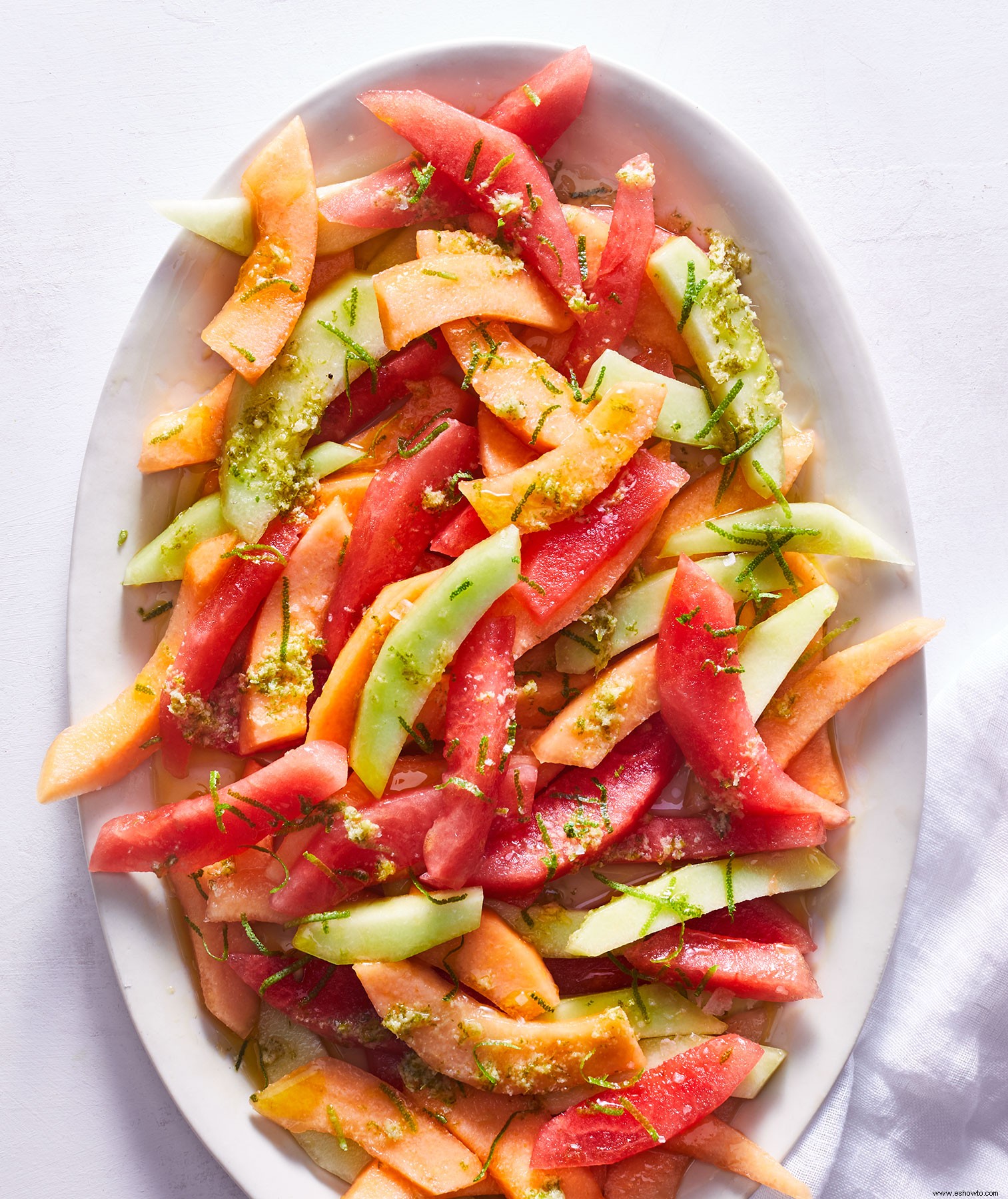 Ensalada De Melón, Jengibre Y Lima 