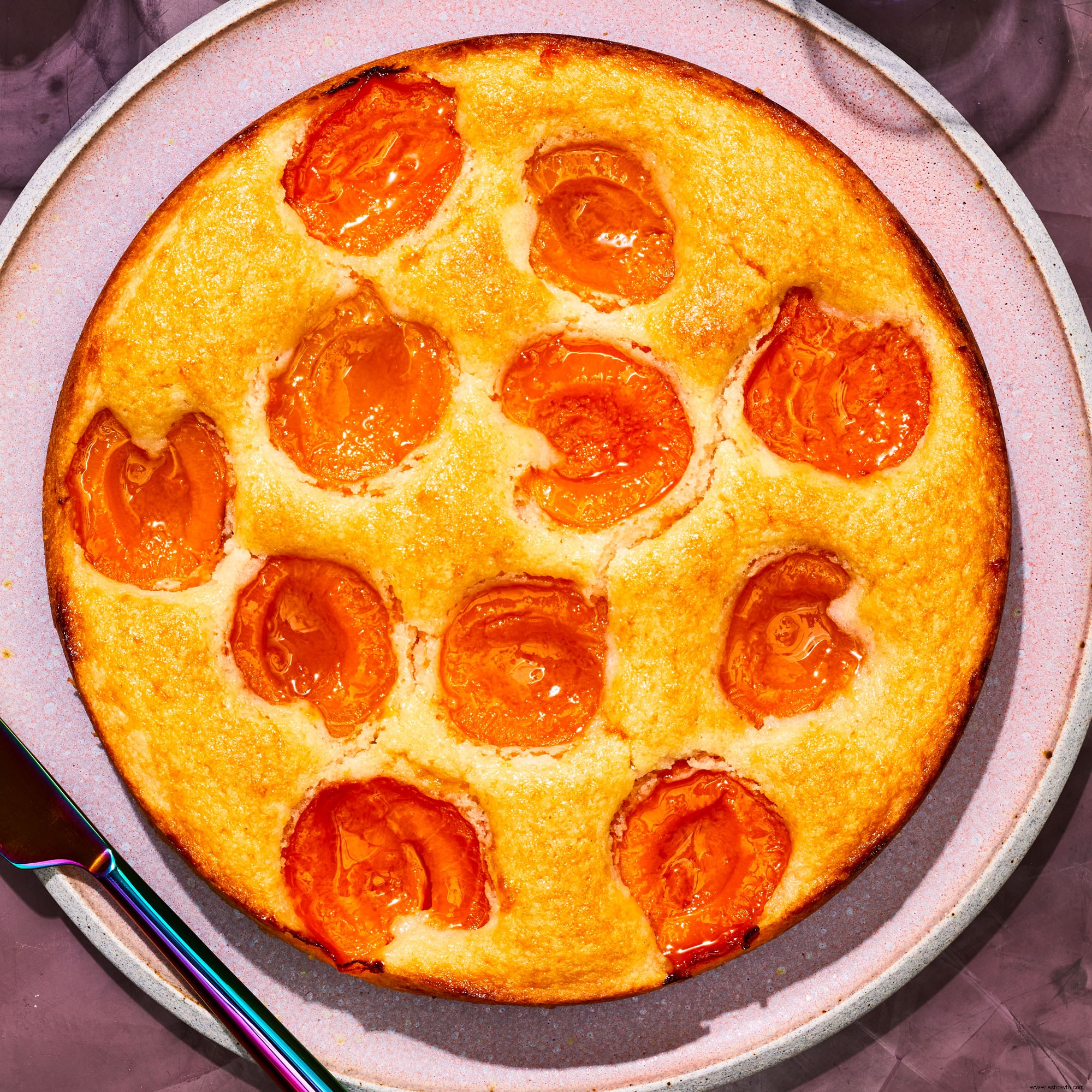 Tarta de Albaricoque y Almendras 