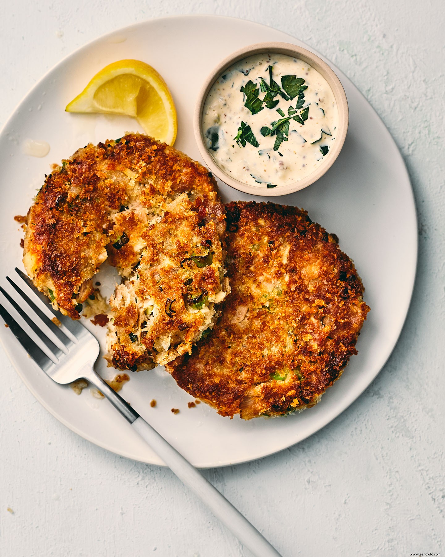 Tortitas De Atún Con Rémoulade 