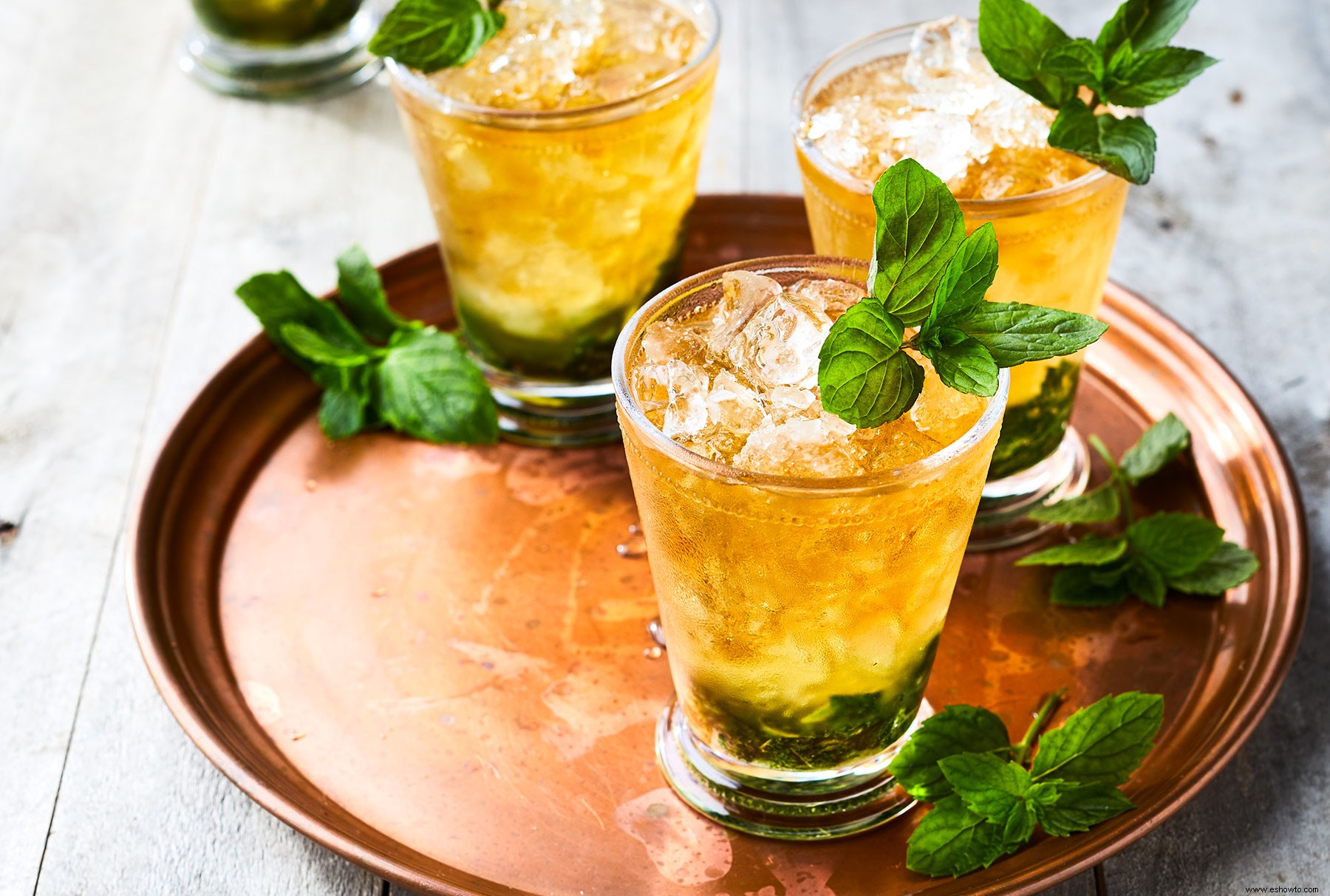 La receta de julepe de menta más fácil de la historia 