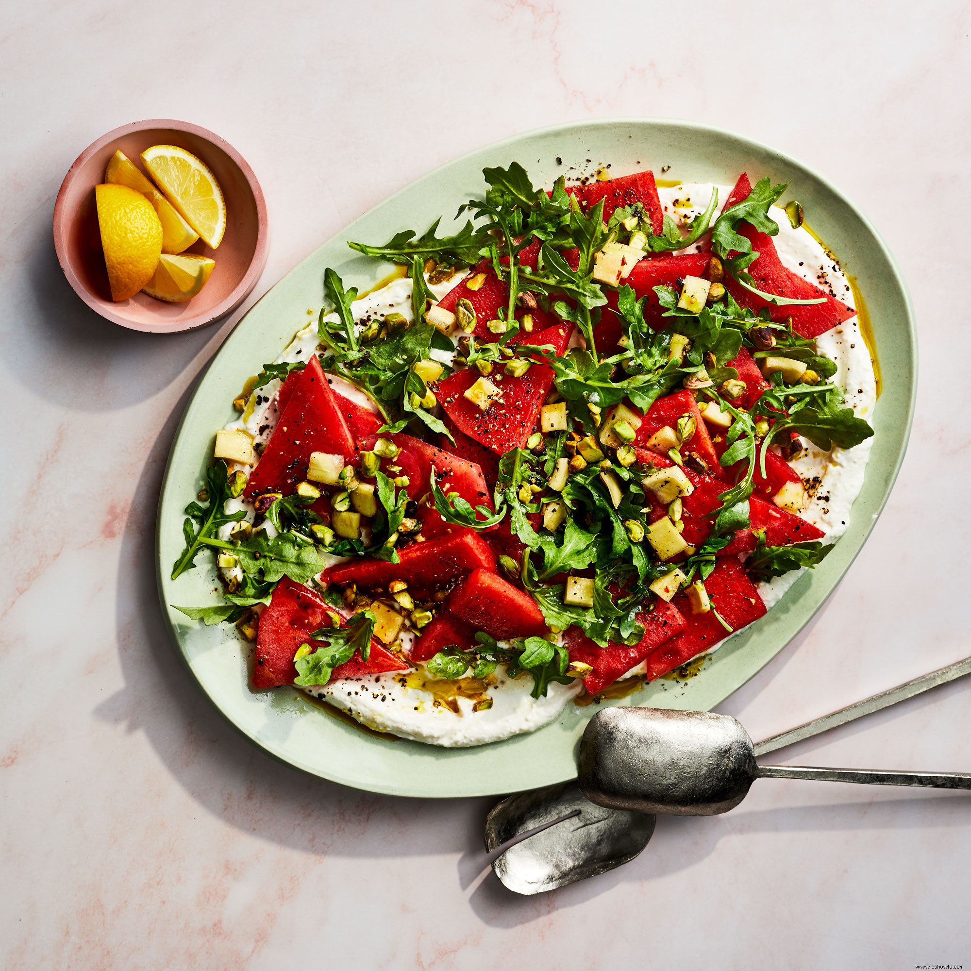 Ensalada De Sandía Con Corteza En Escabeche 