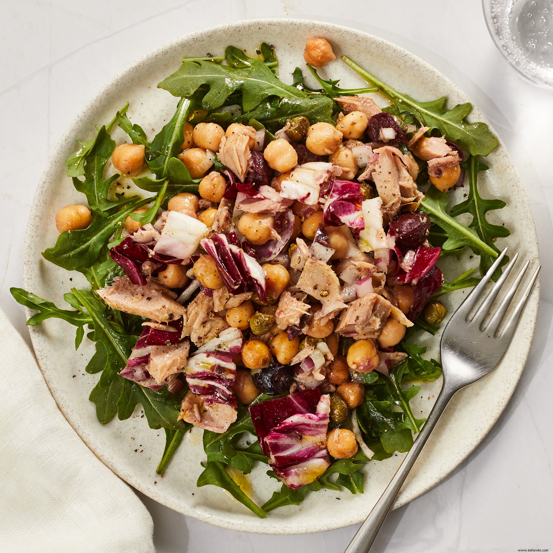 Ensalada De Garbanzos Y Atún 