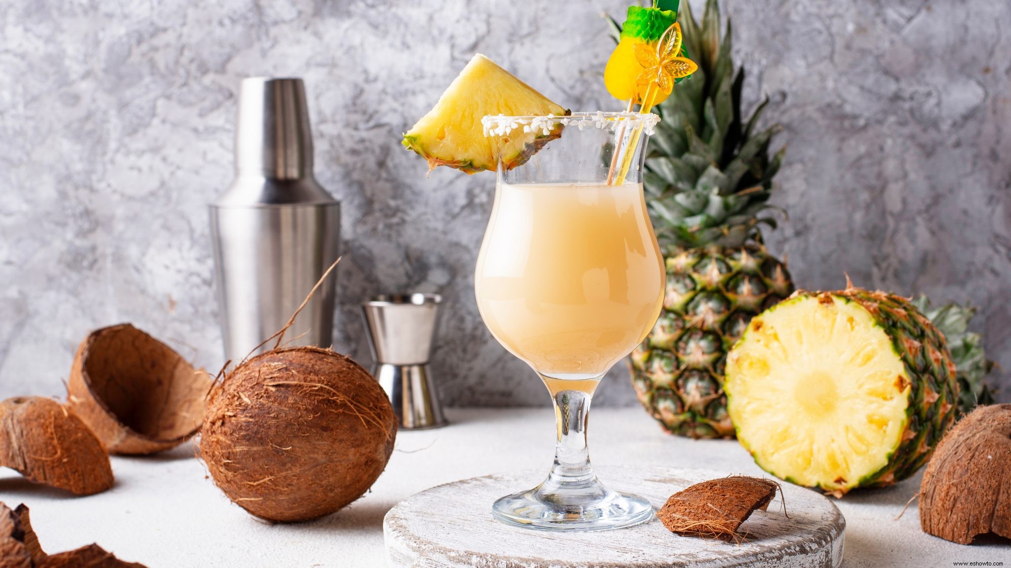 Esta receta de piña colada te hará sentir como si estuvieras de vacaciones 