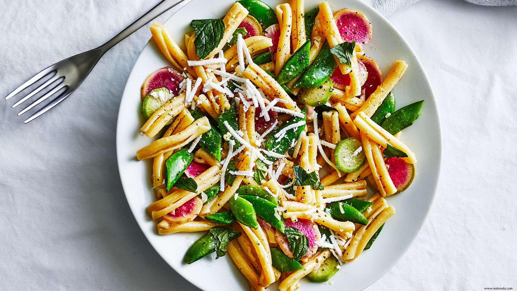 Ensalada De Pasta De Primavera 