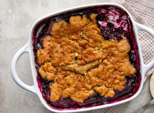 Crumble de Arándanos y Avena: Receta Fácil Sin Gluten y Deliciosa