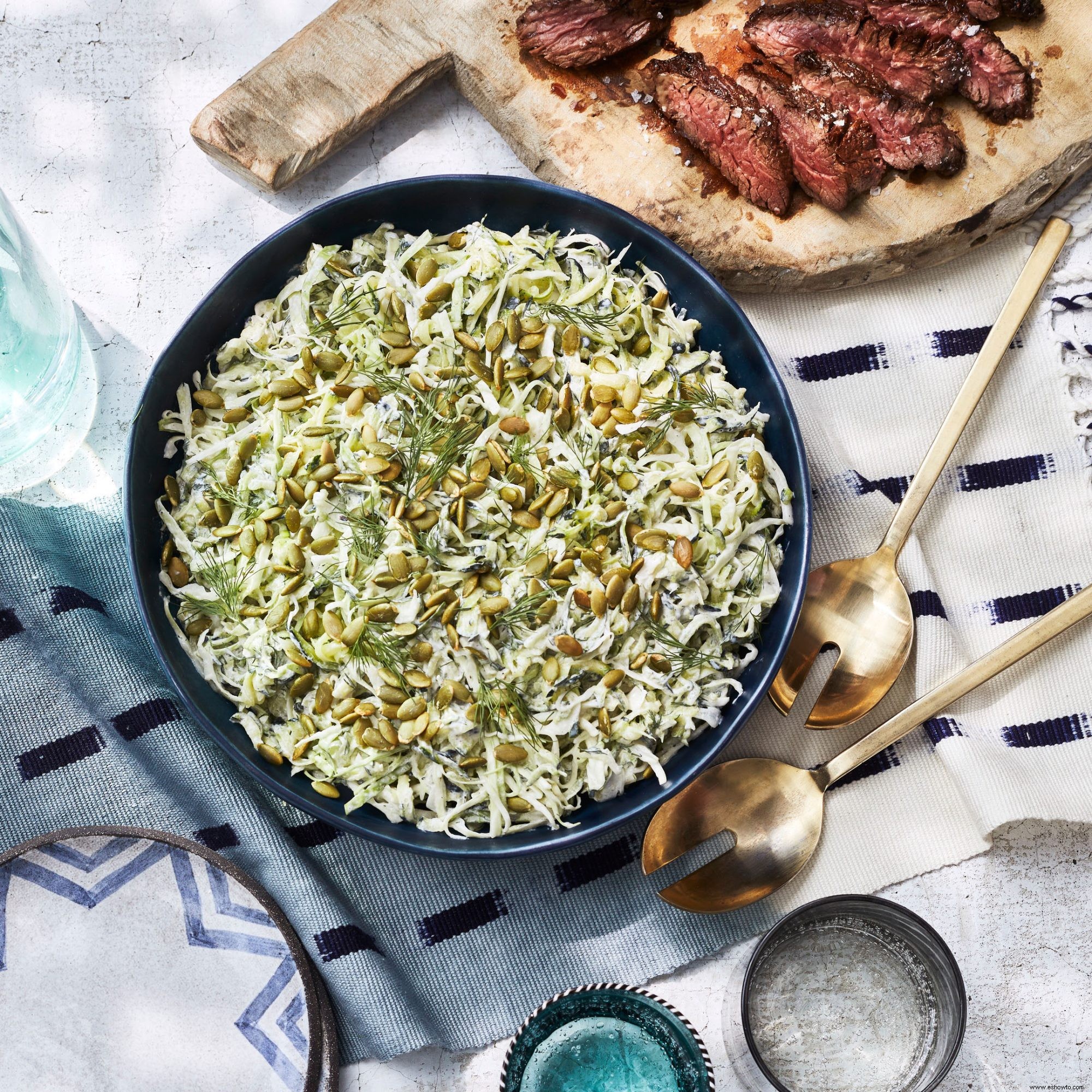 Ensalada De Calabacín Tzatziki 