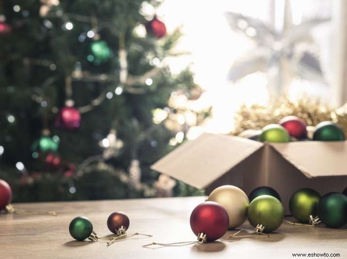 Las personas que colocan temprano las decoraciones navideñas son más felices 