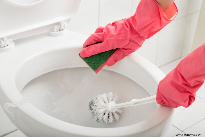 Este limpiador natural de 3 ingredientes para inodoros hará que no tengas miedo de fregar el baño 