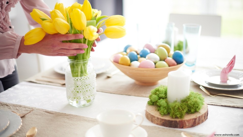 8 ideas de decoración de Pascua para hacer que las vacaciones sean muy especiales 