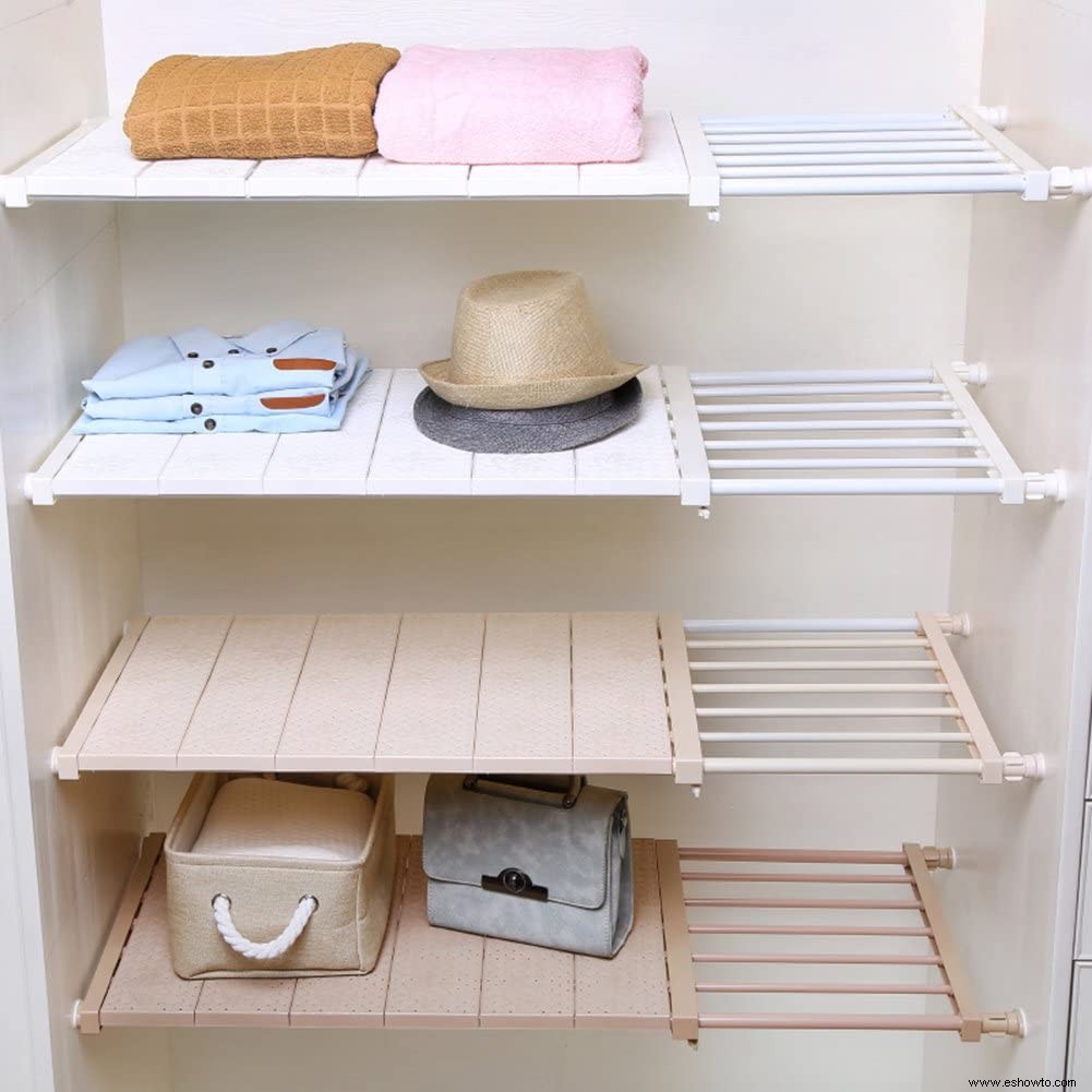 20 consejos para organizar armarios pequeños que duplicarán tu espacio de almacenamiento 
