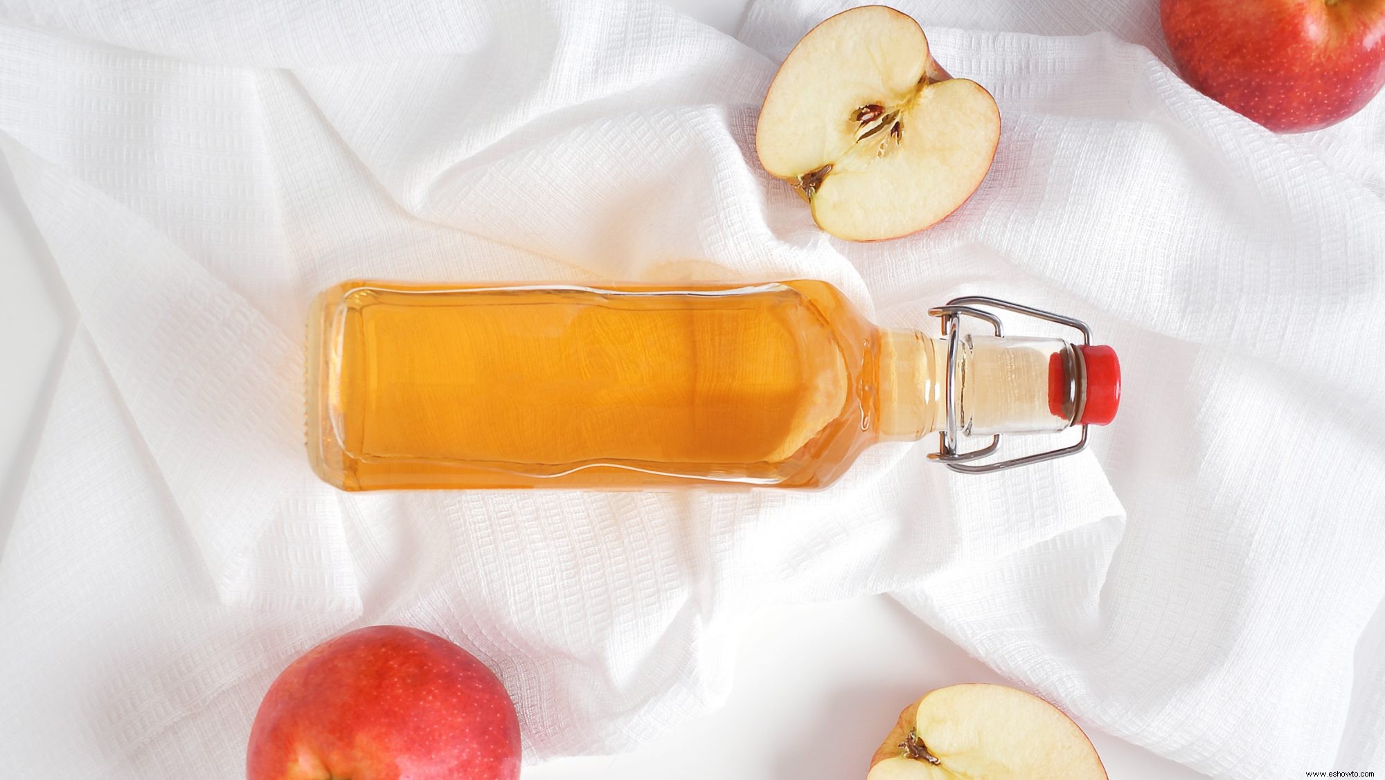 Intenté tomar un baño de vinagre de sidra de manzana, esto es lo que sucedió 