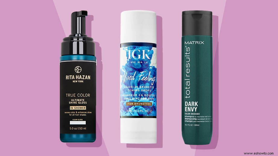 Los mejores productos para tonificar el cabello cuando tu color ha cambiado 