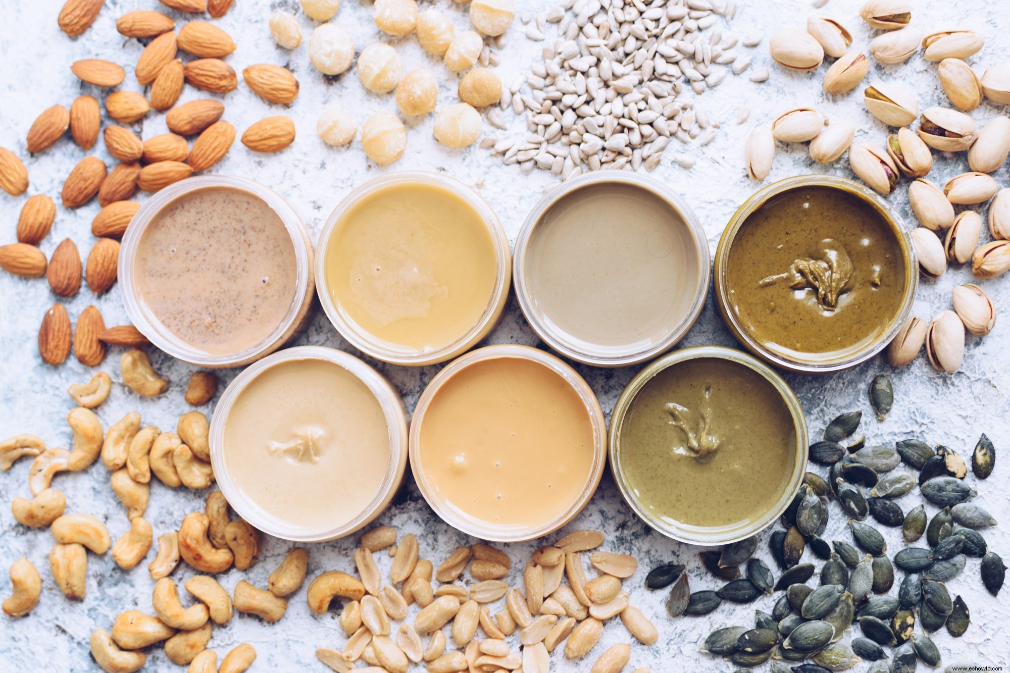 Estas son las 10 mejores mantequillas de nueces y semillas para aumentar las proteínas 