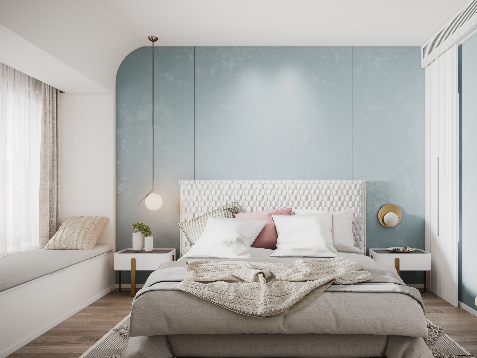 Los 7 mejores colores de pintura para dormitorios, según los expertos en decoración del hogar 