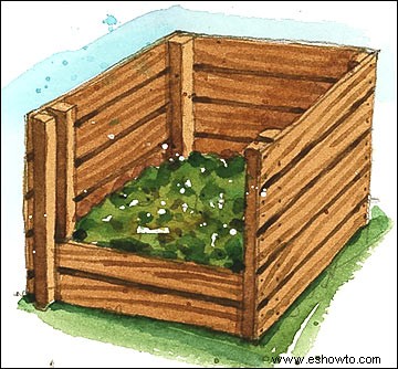 Cómo hacer un compostador 