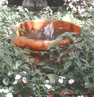 Elementos de agua para su jardín 