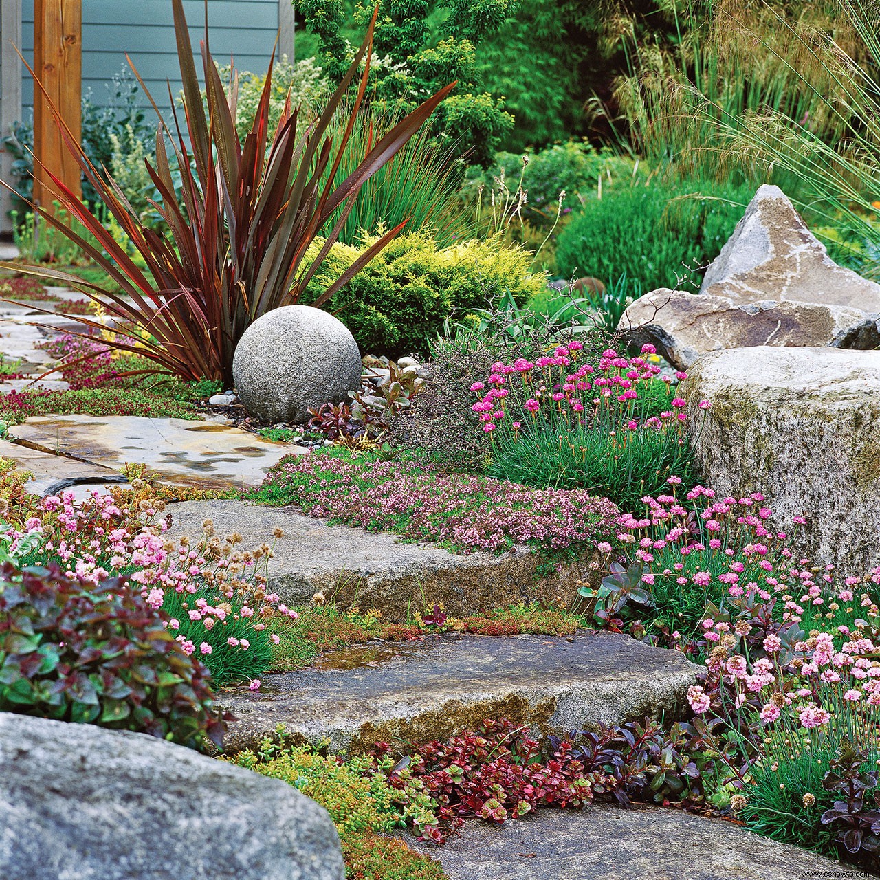 Plantas perennes que resuelven problemas para jardines difíciles 