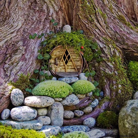 12 fabulosos jardines de hadas que no necesitan figuritas 