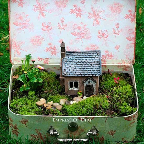 12 fabulosos jardines de hadas que no necesitan figuritas 