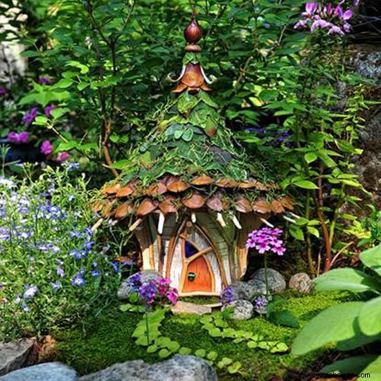 12 fabulosos jardines de hadas que no necesitan figuritas 