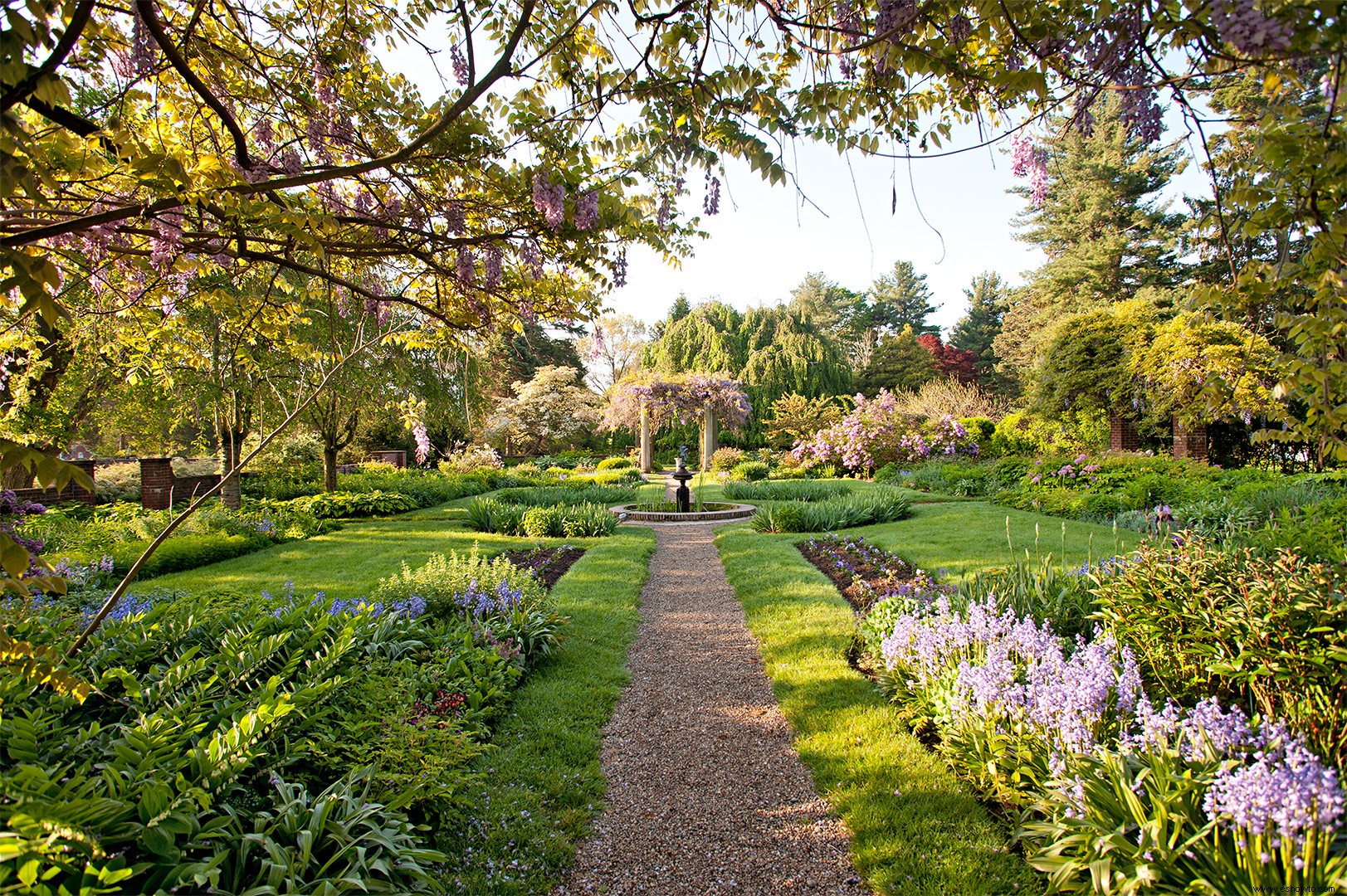 Recorra este jardín rural histórico en Massachusetts 