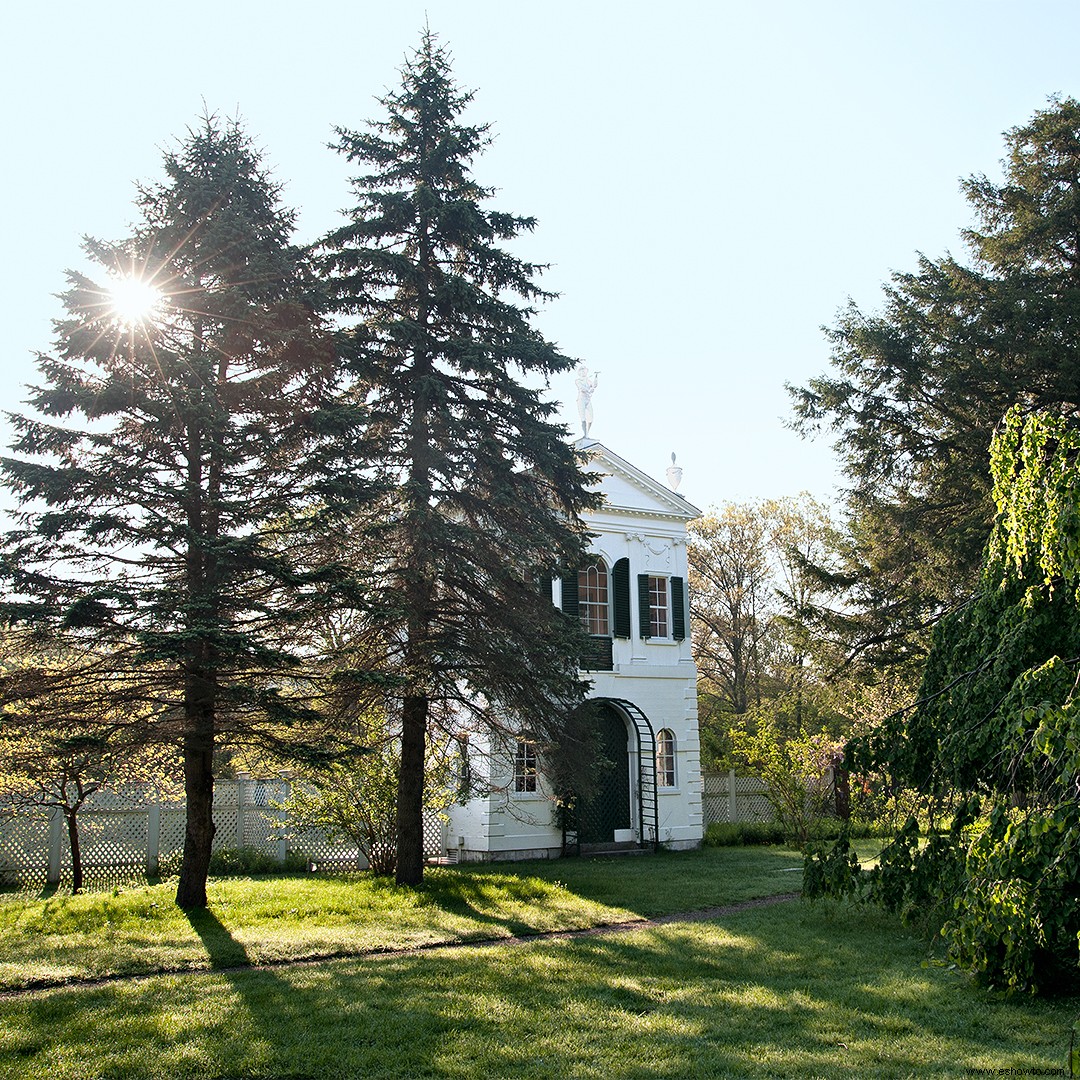 Recorra este jardín rural histórico en Massachusetts 