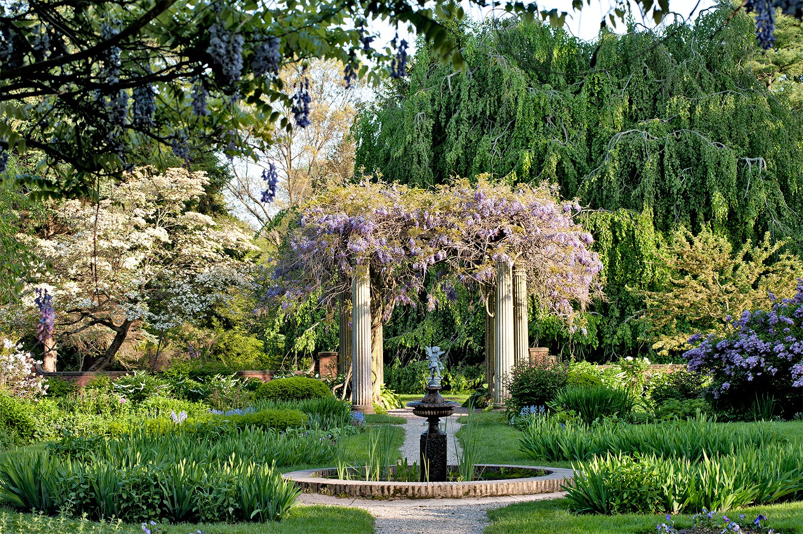 Recorra este jardín rural histórico en Massachusetts 